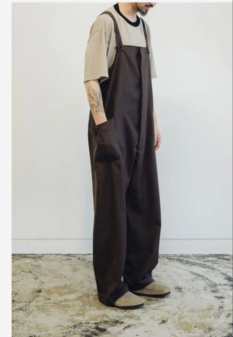 holk ブラックオーバーオール holk deck overall black