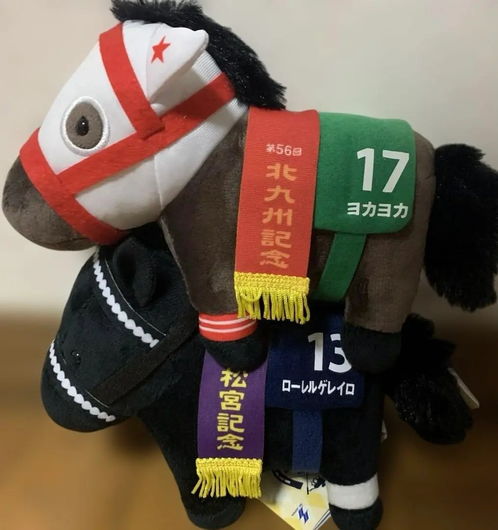 ローレルゲレイロ号ぬいぐるみ　AVANTI 競馬 AVANTI製 馬ぬいぐるみ ローレルゲレイロ - メルカリ