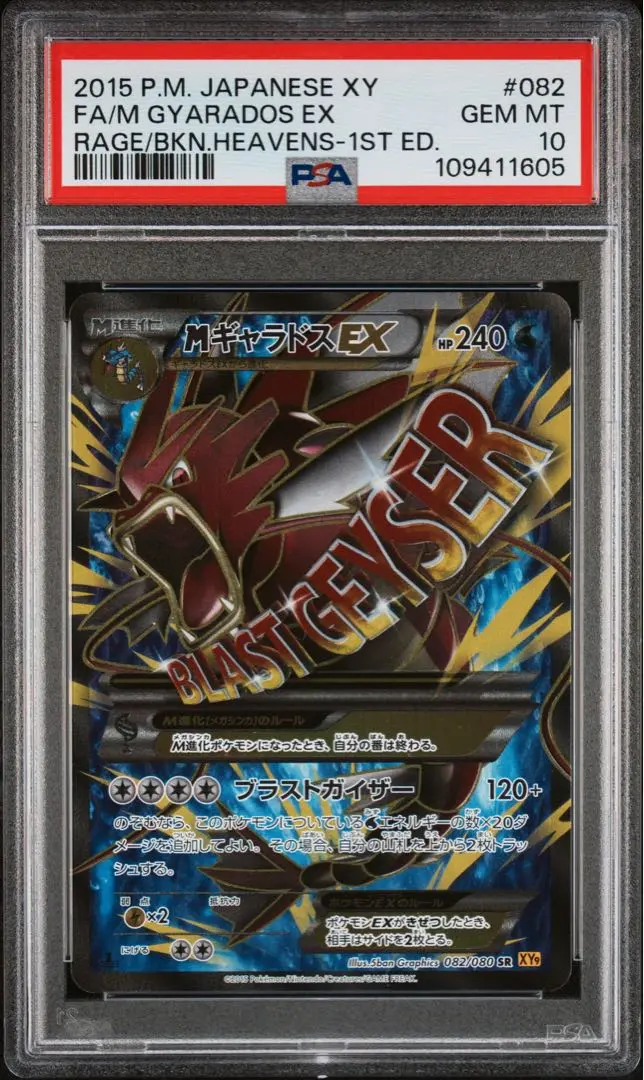 PSA10 Mギャラドス EX ポケモンカード PSA10鑑定済〕MギャラドスEX【RR】{019/080}