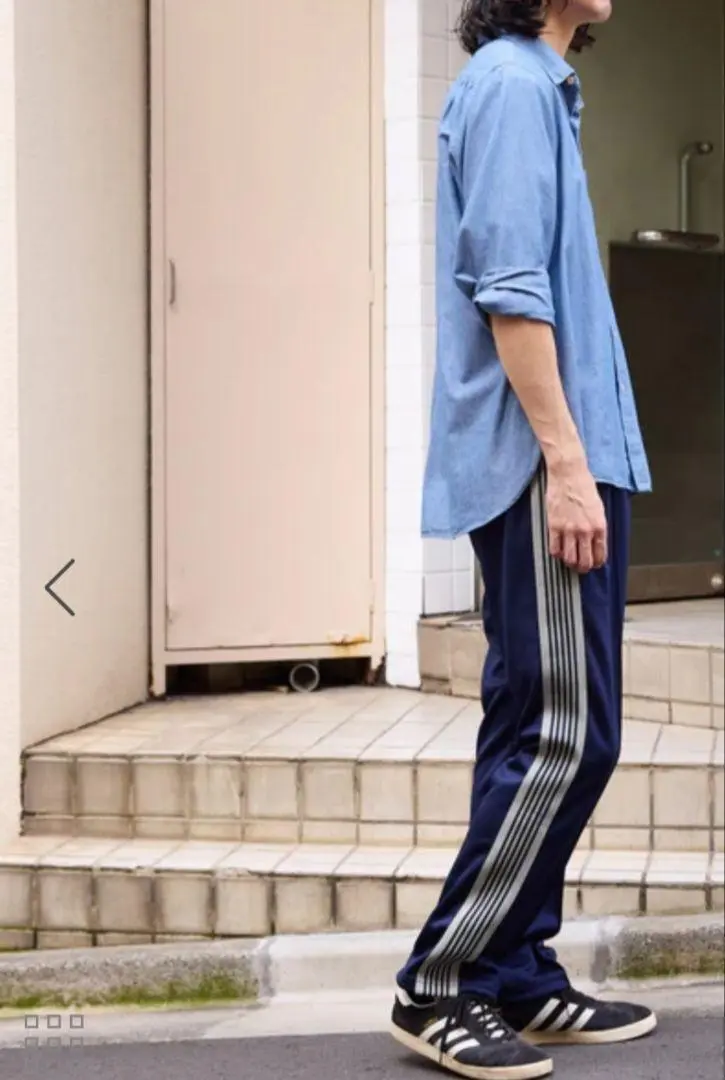 ニードルス × Wild Life Tailor　別注　ナロートラックパンツ ADAM ET ROPÉ WILD LIFE TAILOR(アダム エ ロペ ワイルド ライフ