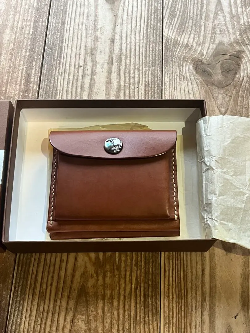 LEATHER&SILVER MOTO 二つ折り財布 LEATHER ＆ SILVER MOTO (モト) - Reggieshop