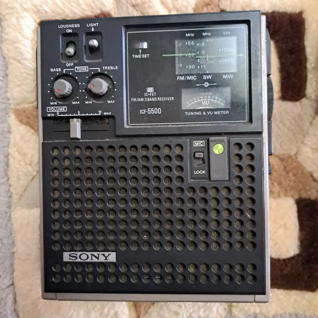 162：SONY ICF-5500　ソニー　ラジオ　ジャンク 2025年最新】SONY ICF-5500の人気アイテム - メルカリ