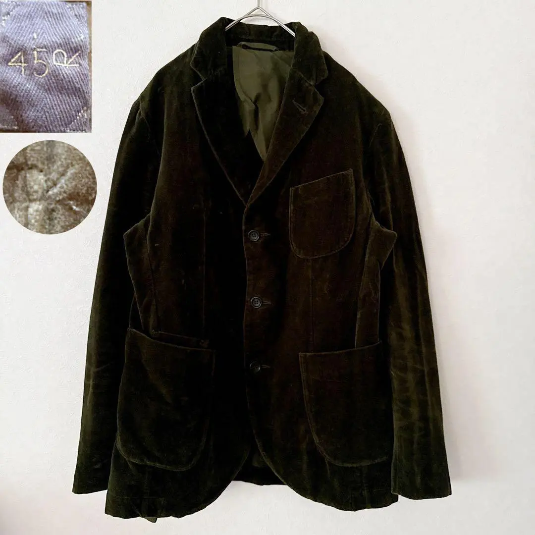 【未使用・タグ付き】45R woolジャケット・定価75900円 2025年最新】45R メンズ テーラードジャケットの人気アイテム