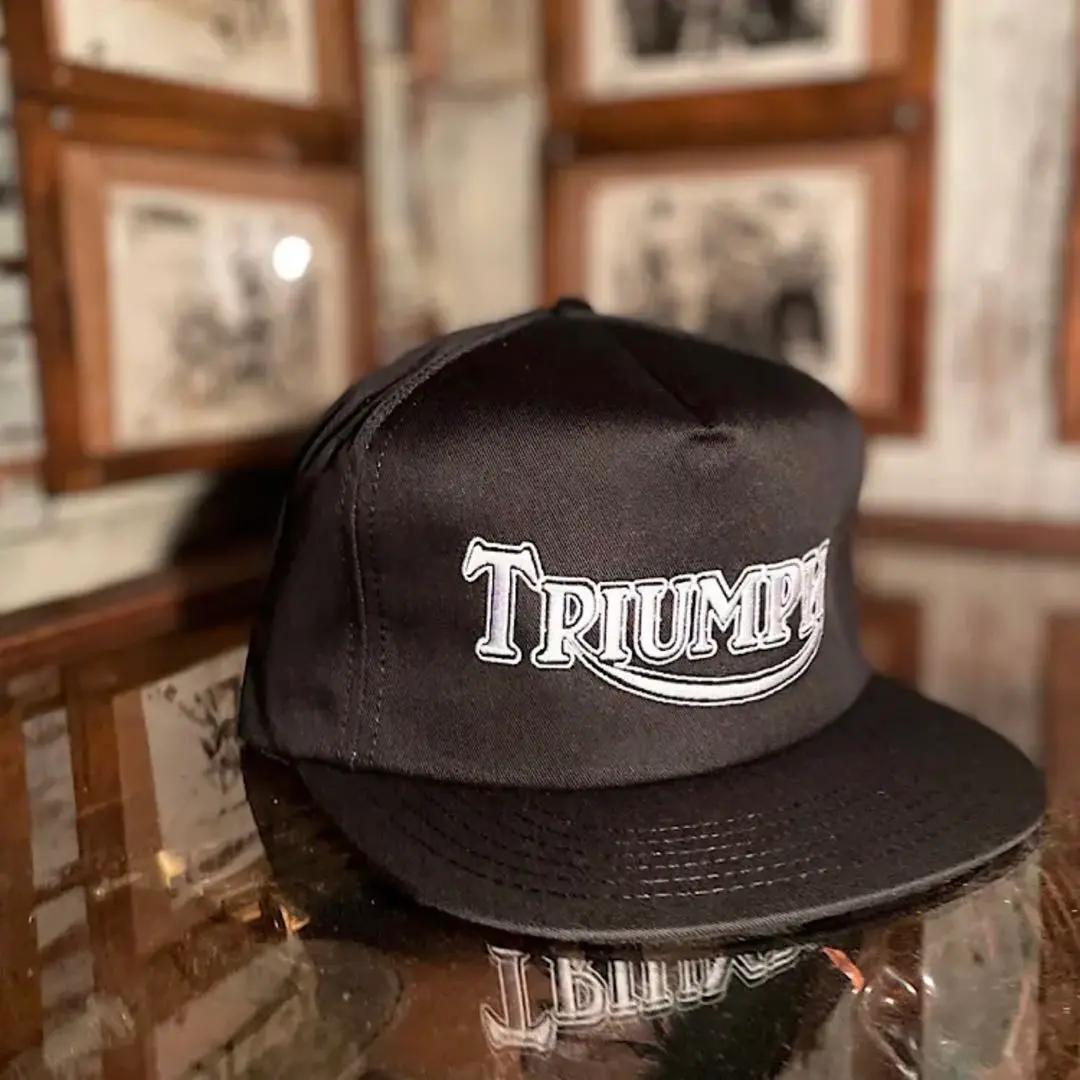 【原価ぶっ壊し割引】トリンプ ベースボールキャップ トライアンフ TRIUMPH ベースボールキャップ ネイビー British