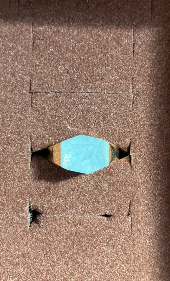 7/5のみ更に値下げ:bororo ボロロ　アクアマリンリング　15号 bororo（ボロロ） Aquamarine Gem Ring | アクアマリン リング
