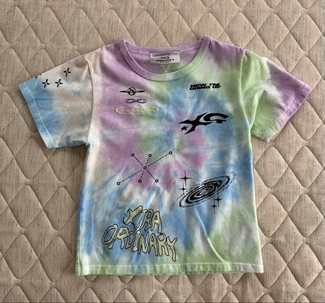 試着のみ【XG】タイダイTシャツ・XSサイズ 試着のみ【XG】タイダイTシャツ・XSサイズ - メルカリ