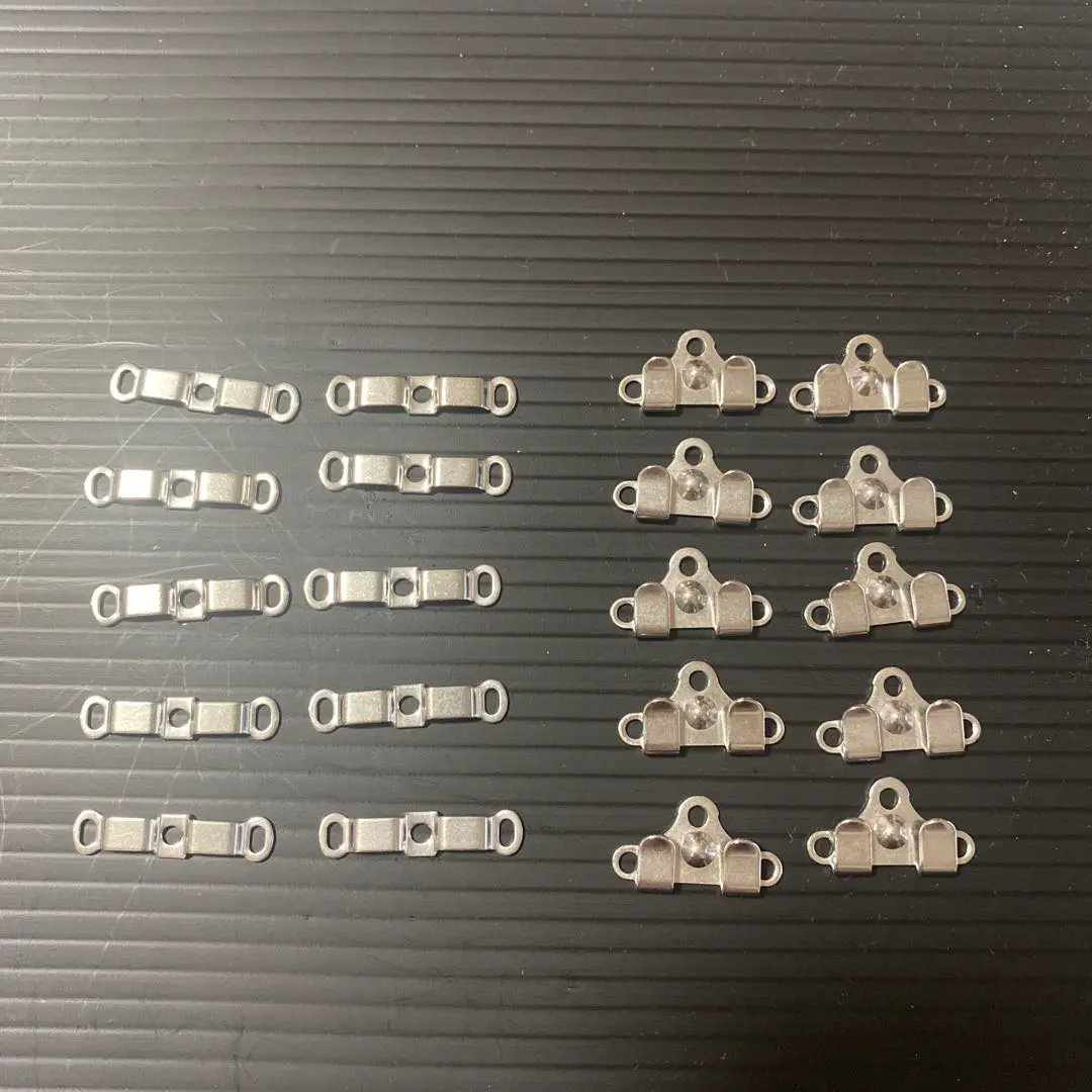 Thumbnail of Double front hook and eye closure ★ Key hook ★ Same type, 10 sets ★ ①