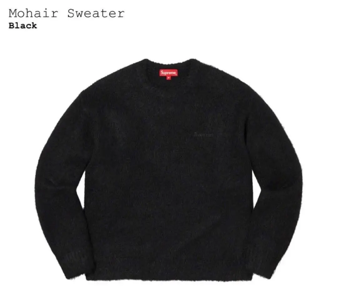 Thumbnail of Supreme Mohair Sweater Black 22FW