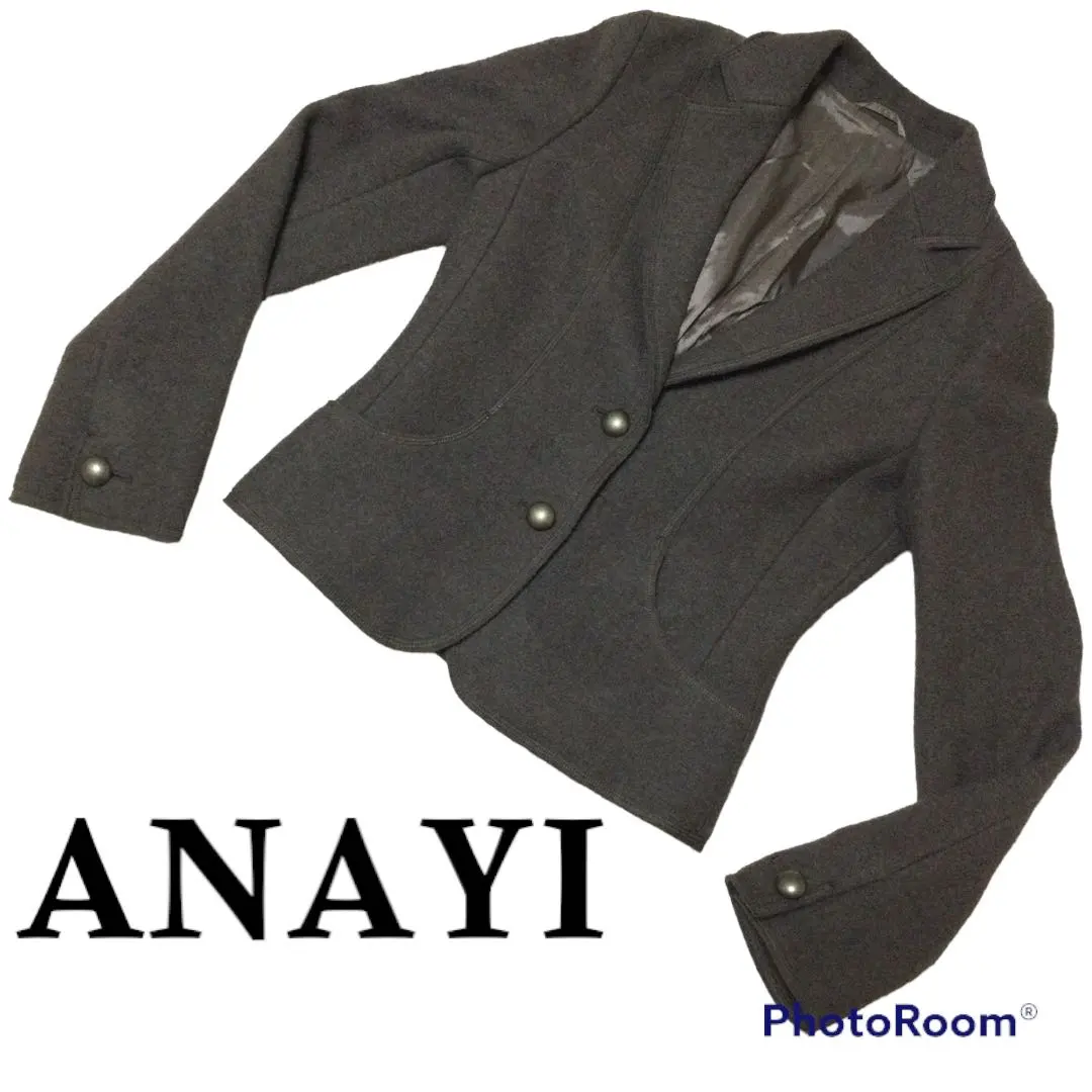Thumbnail of 【Excellent Condition】ANAYI Anayi Tailored Jacket Wool 85% 38 M