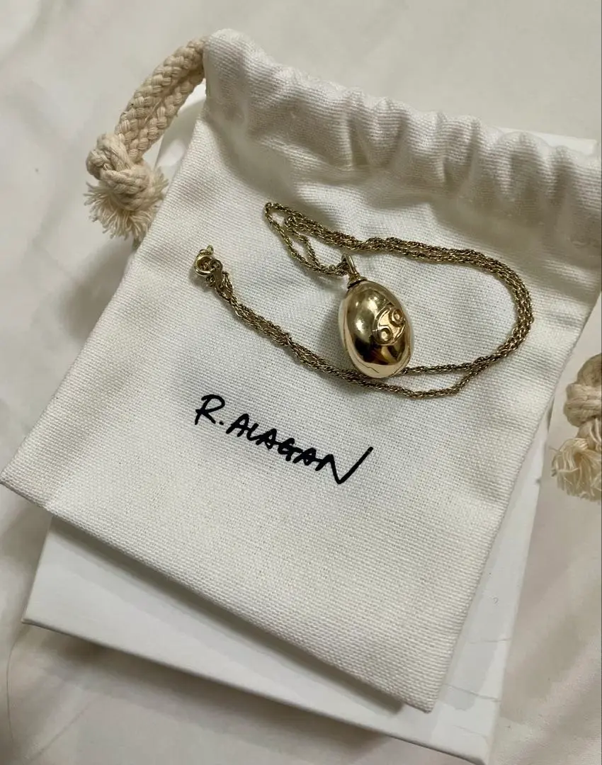 専用　新品　未使用　R.ALAGAN プレートネックレス 専用 新品 未使用 R.ALAGAN プレートネックレス