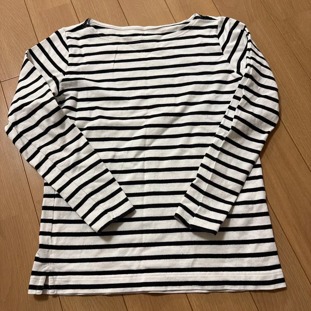 Thumbnail of MUJI Long Sleeve Striped T-shirt, Size S, 100% Cotton