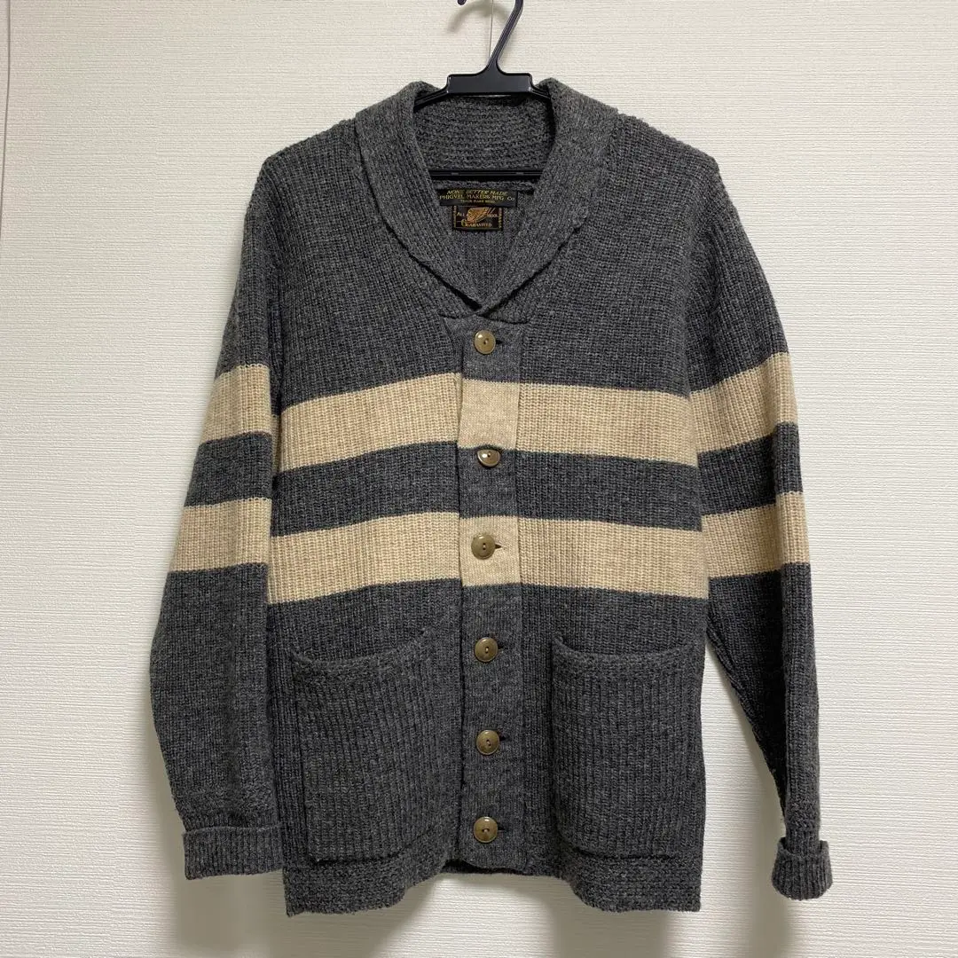 PHIGVEL MAKERS フィグベル ショールカラー カーディガン 1 PHIGVEL MAKERS フィグベル ショールカラー カーディガン 1