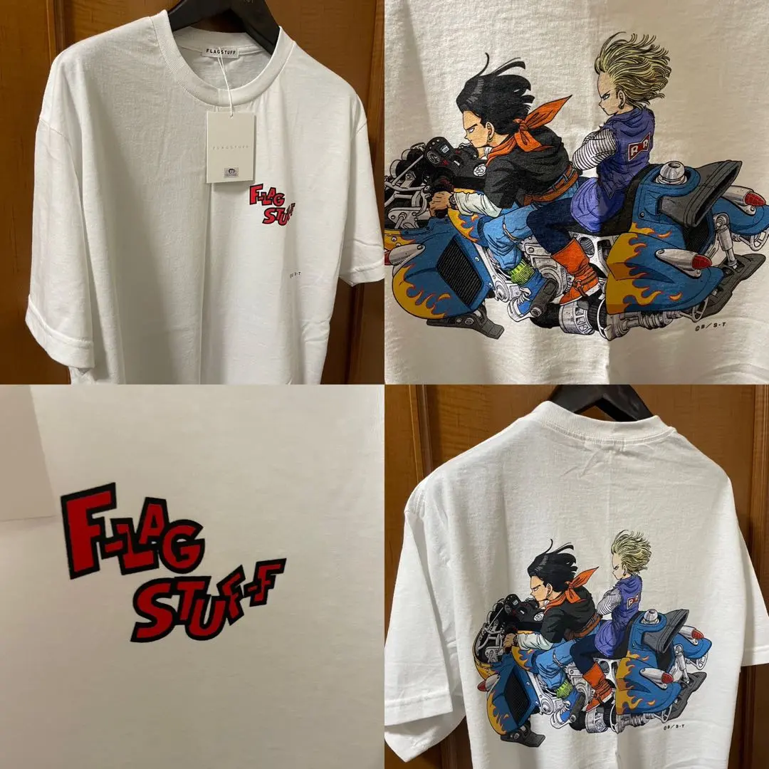 最終値下げ】FLAGSTUFF ドラゴンボールTシャツ 人造人間17号 18