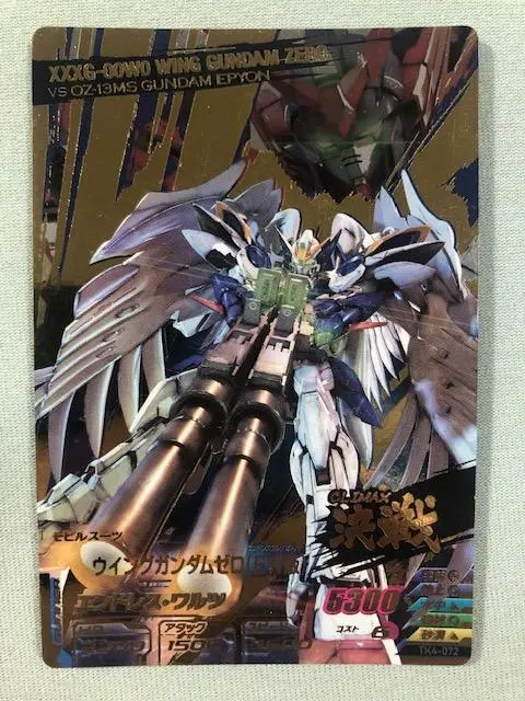 ガンダムトライエイジ　OA3-006　P　ウイングガンダムゼロ(EW版)　② ガンダムトライエイジ OA3-006 P ウイングガンダムゼロ(EW版) ①
