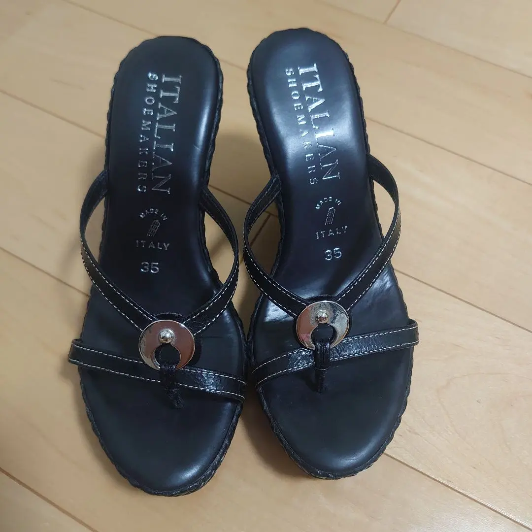 【新品未使用*】イタリアンシューメーカーズ 　サンダル 36 2025年最新】イタリアンシューメーカー italian shoemakersの
