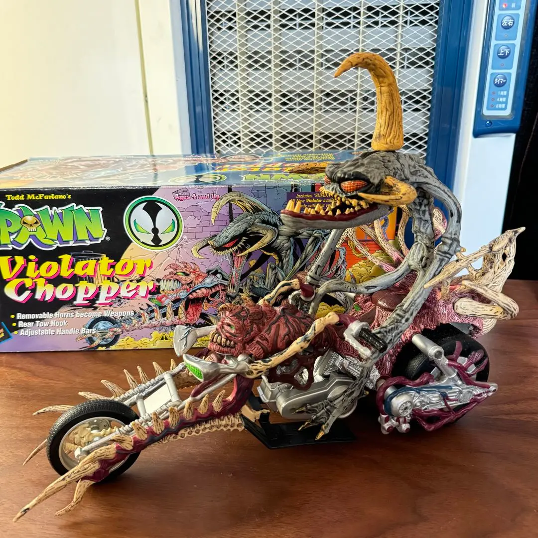 希少 スポーン「バイオレーターチョッパー&バイオレーターセット」 SPAWN☆箱付き】スポーン・バイオレーター チョッパー - メルカリ