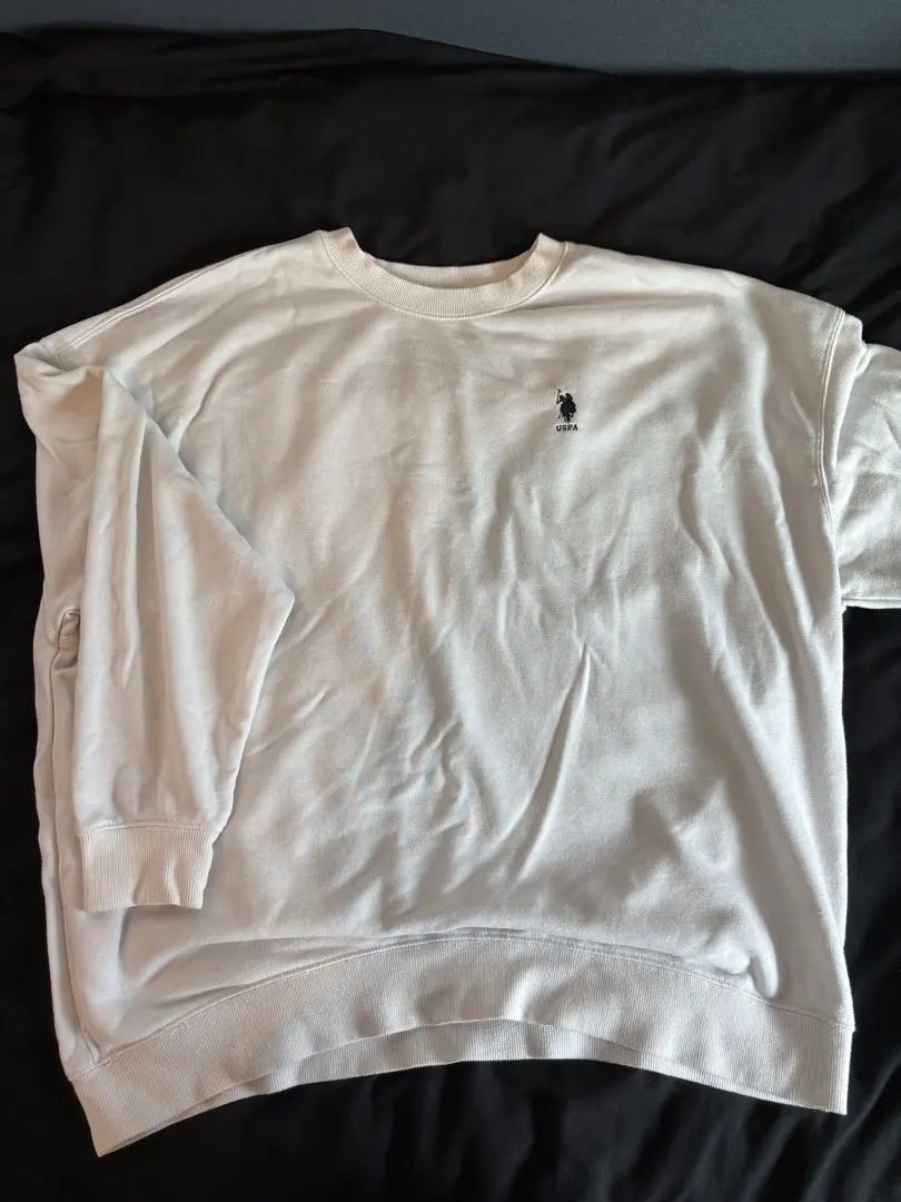 Thumbnail of White Logo Embroidered Sweatshirt
