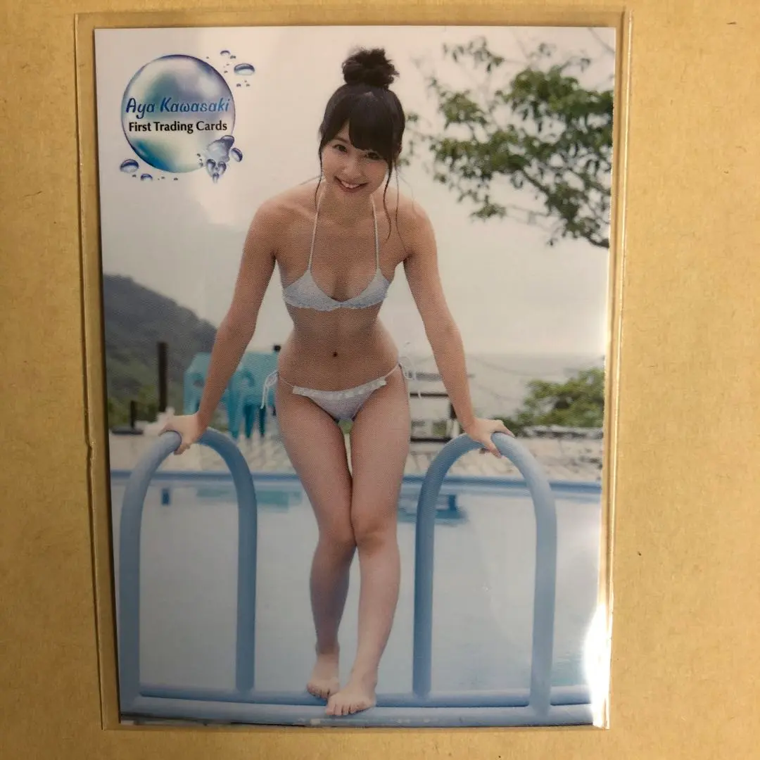 川崎あや 　水着 チェキ　直筆サインあり 川崎あや 水着 チェキ直筆サインあり