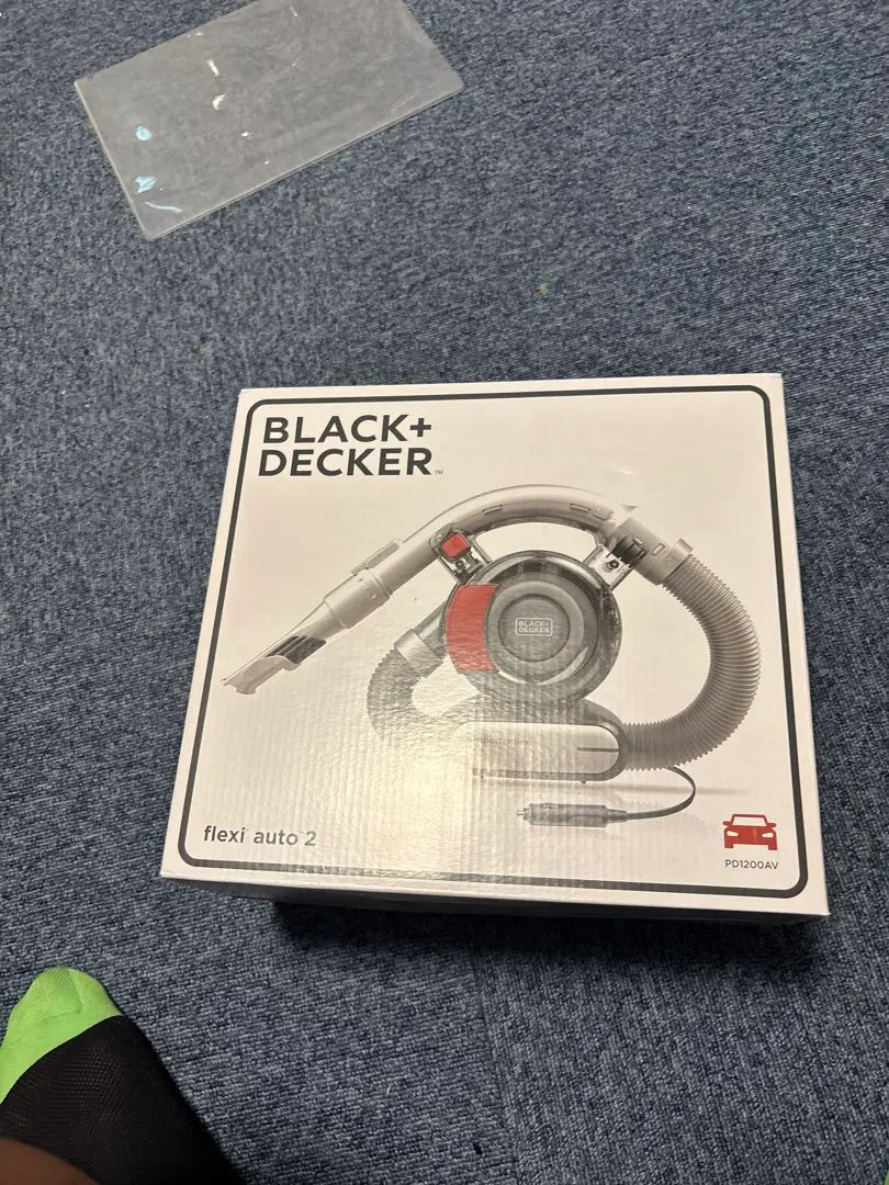【お値下げ中】　新品未使用　BLACK＋DECKER flexi Ⅱ 掃除機 ブラック＆デッカー 車用掃除機 フレキシーオート2 (サイクロン