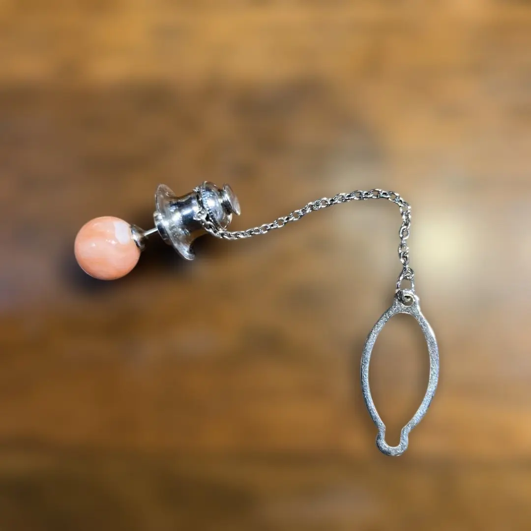 Thumbnail of Coral Silver Tie Clip