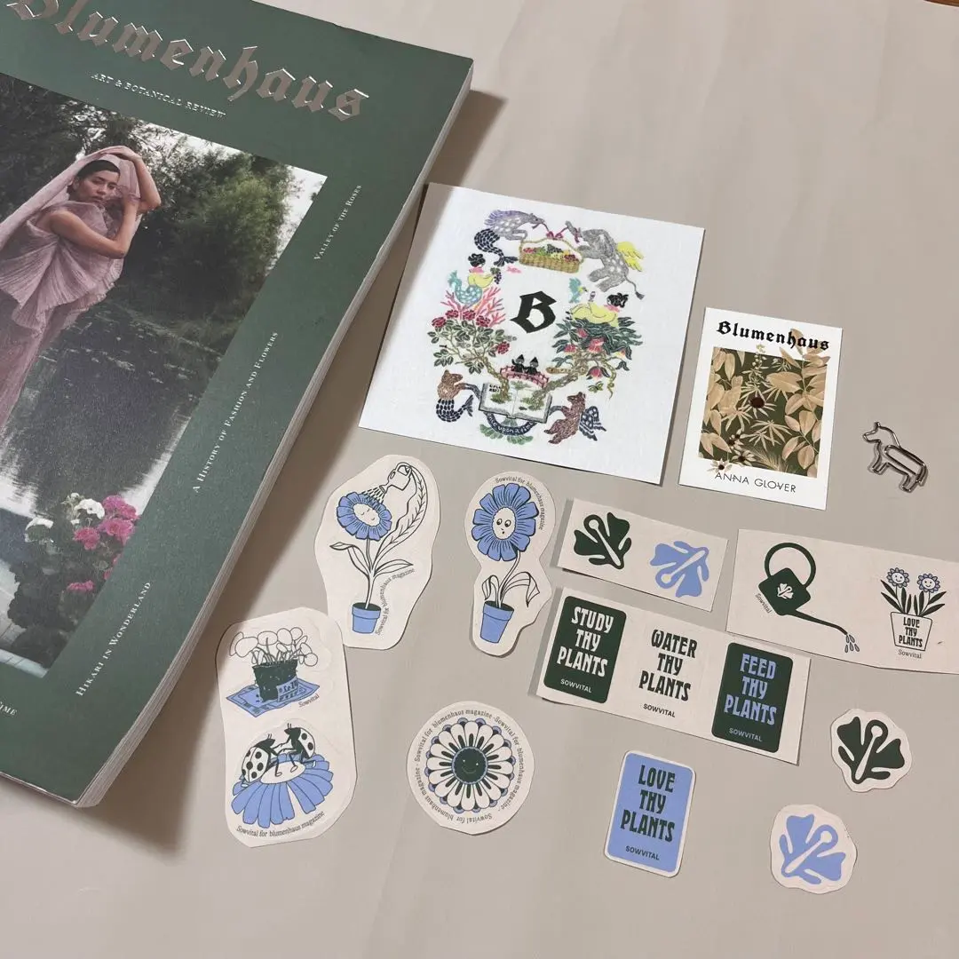 blumenhaus カネコアヤノ Blumenhaus 雑誌 フランス 洋誌 Issue 3 | nu uniform