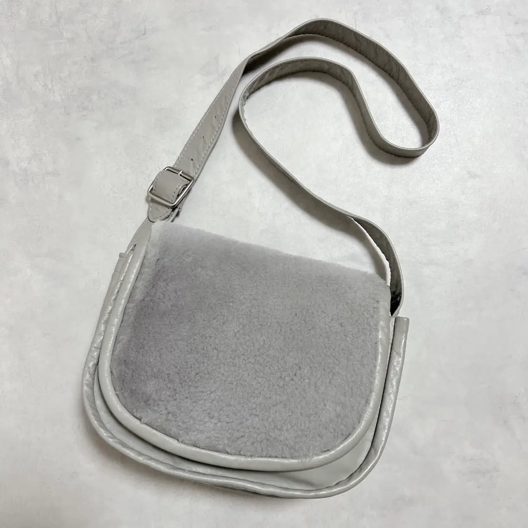 OwenBarryムートントート セール】 【別注】Owen Barry×GALERIE VIE ムートンレザーコンビ