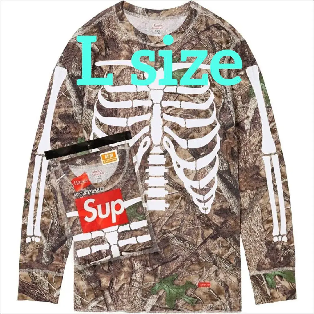 Supreme/シュプリーム 骨サーマル リアルツリー Hanes Supreme Hanes Bones サーマル シュプリーム ヘインズ