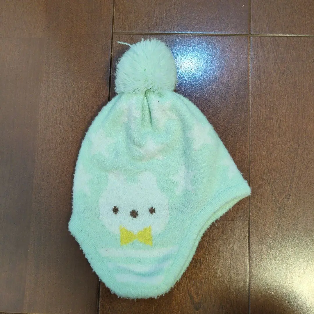Thumbnail of Mint Green Baby Hat Knit 42-44cm