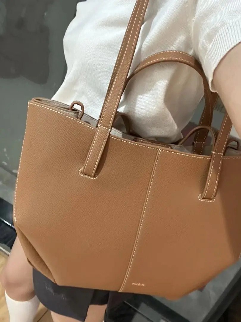 POLENE Cyme MINI 本革トートバッグ ハンドバッグ 2way POLENE/ポレーヌ【通勤用バック】Cyme Mini サイムトートバック