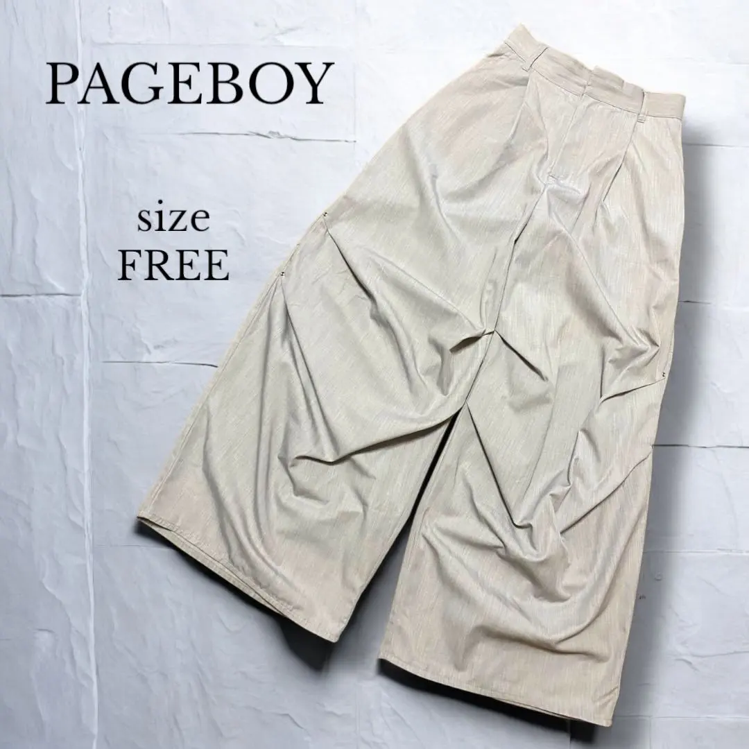 Thumbnail of PAGEBOY Tuck Wide Pants F Side Tuck