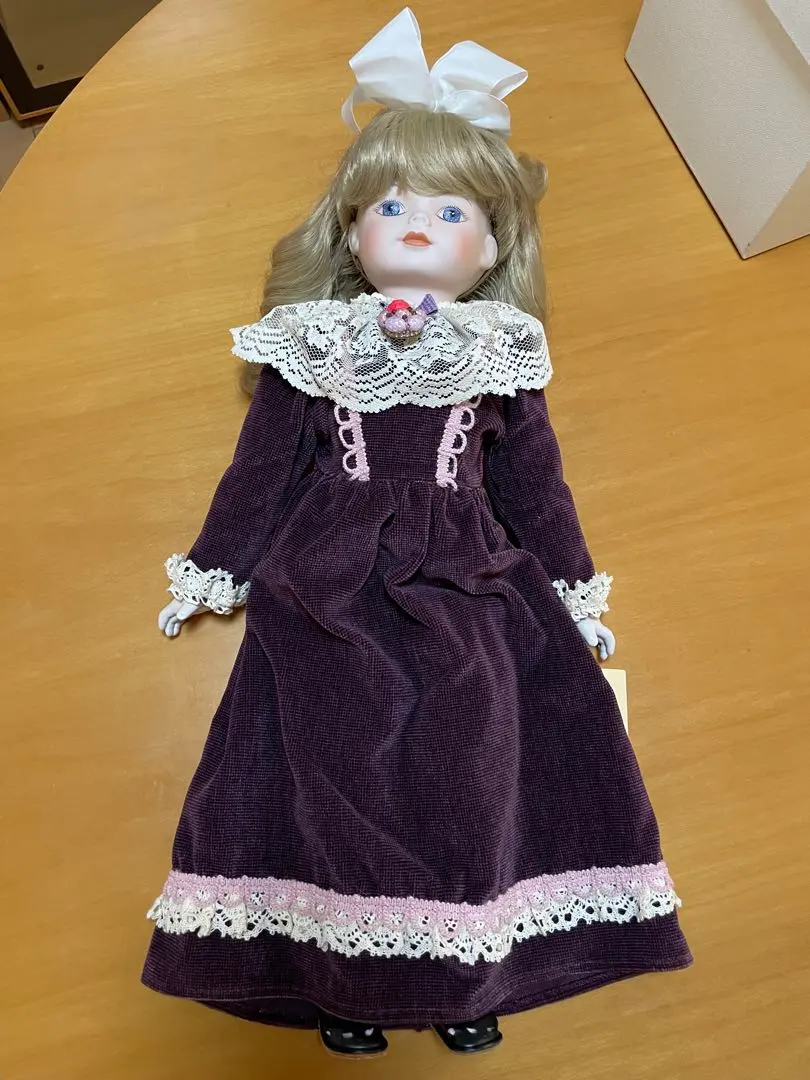 Thumbnail of Bisque doll, porcelain doll, made in Germany, 50cm
