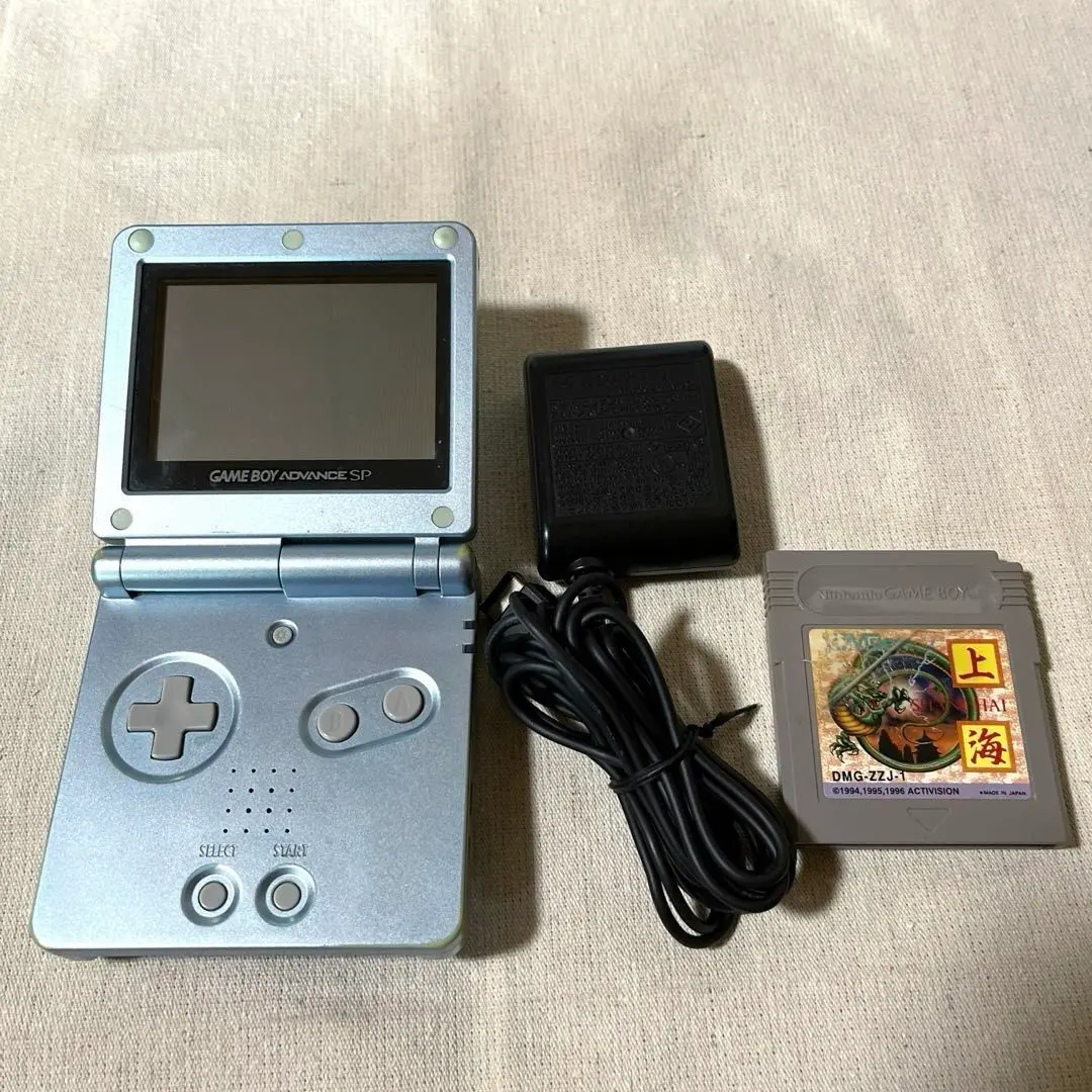 ゲームボーイアドバンス - 【充電器・カセット付き】ゲームボーイアドバンスSP シルバー ポケモン青 ブルー ゲームボーイアドバンスSP (充電器とカセット付き) - メルカリ