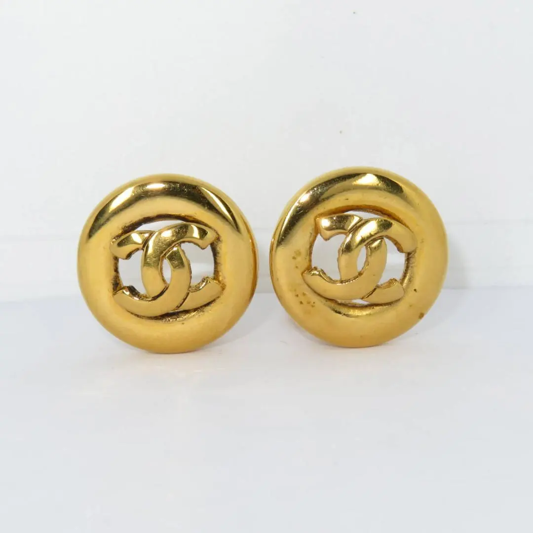 Thumbnail of Chanel Coco Mark Circle Earrings NO.4