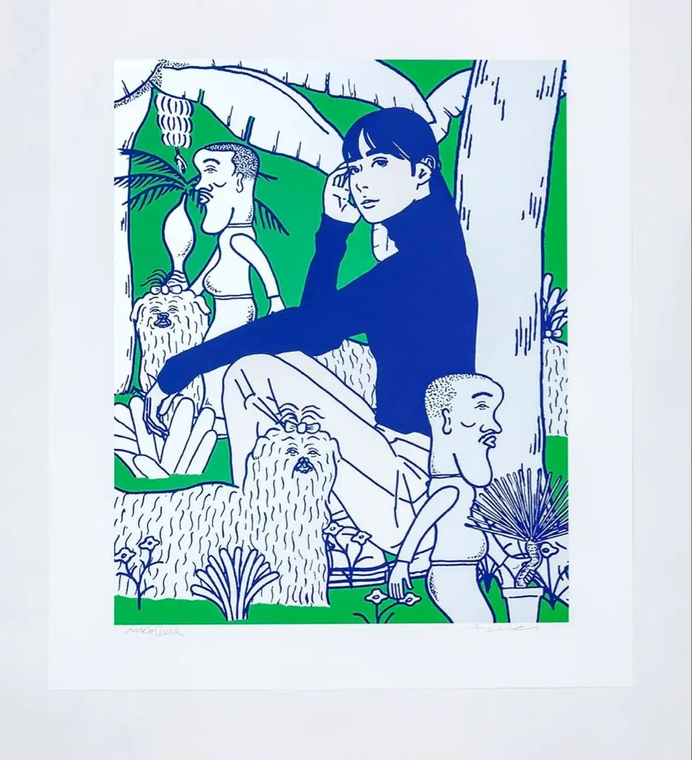 KYNE Untitled, 2024 Silkscreen + Tシャツセット 2025年最新】kyne untitled 2024の人気アイテム - メルカリ