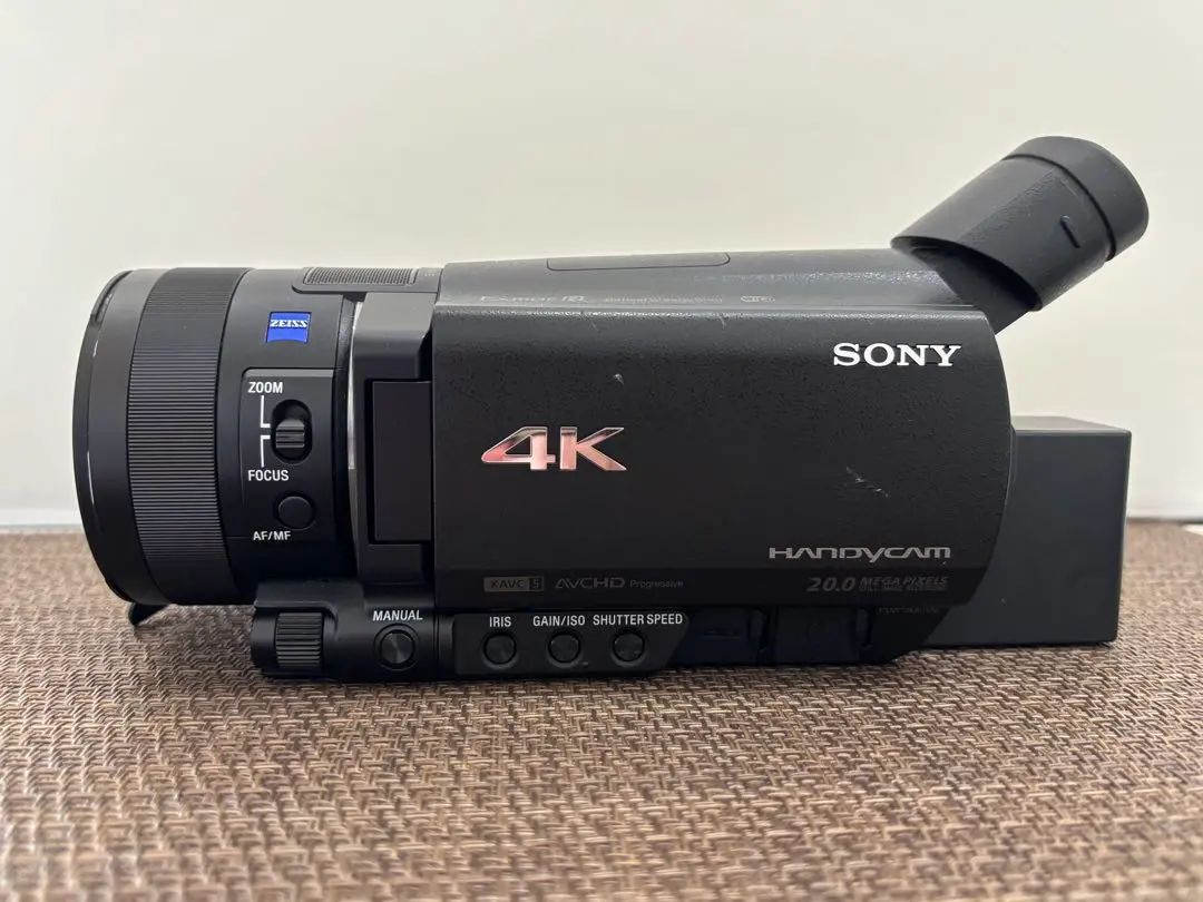 SONY FDR-AX100 4Kビデオカメラ 美品 動作品 Amazon.co.jp: SONY ビデオカメラ FDR-AX100 4K 光学12倍