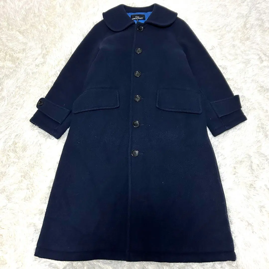 希少 スペシャル 80s コムデギャルソンオム バルマカーンコート 美品 COMME des GARCONS - COMME des GARÇONS HOMME/縮絨バルマカーン