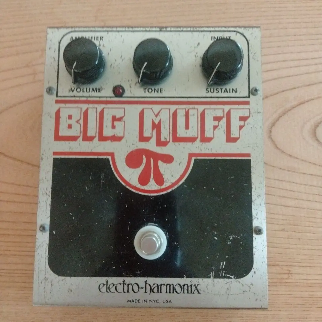 BIG MUFF electro harmonix チキンノブ 木箱　ビッグマフ 何でも揃う harmonix electro 木箱付 チキンノブ BIG ビッグマフ