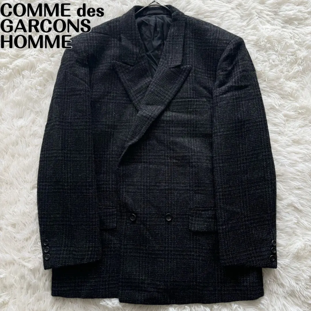 未使用級★コムデギャルソン　オム　テーラードジャケット　オンブレラ　チェック 2025年最新】COMME des GARCONS HOMME 柄：チェック テーラード