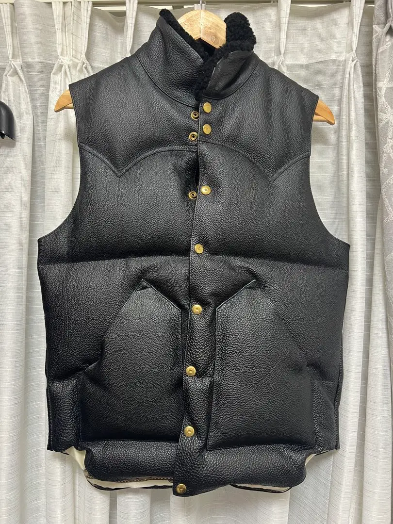 NEXUSVII. SADE R/S DOWN VEST・BLACK - tity