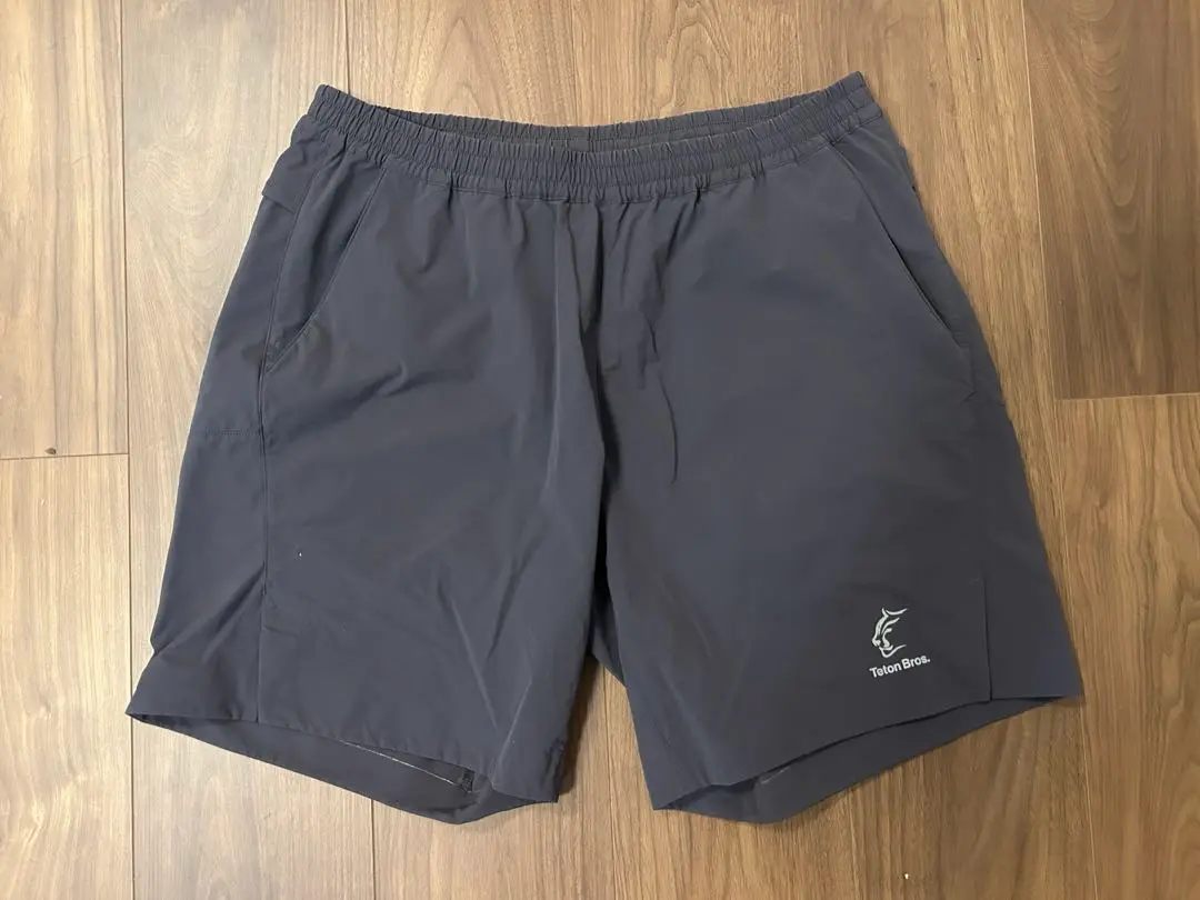 ティートンブロス　shmw スクランブリングショーツ　マスタード　メンズXS Teton Bros. × SHMW × MOOSE）スクランブリングショーツ