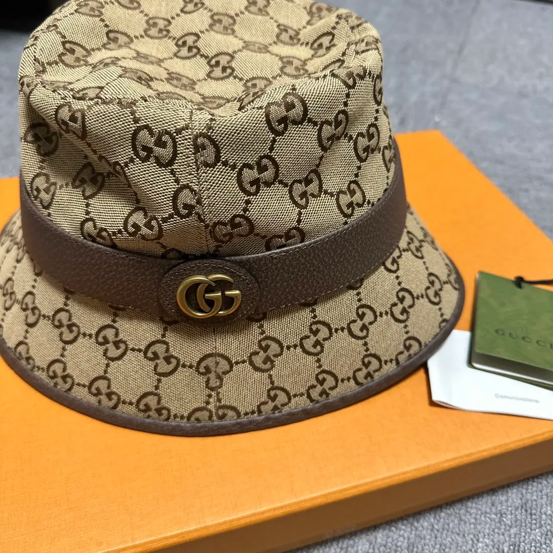 Thumbnail of GUCCI GG Pattern Bucket Hat