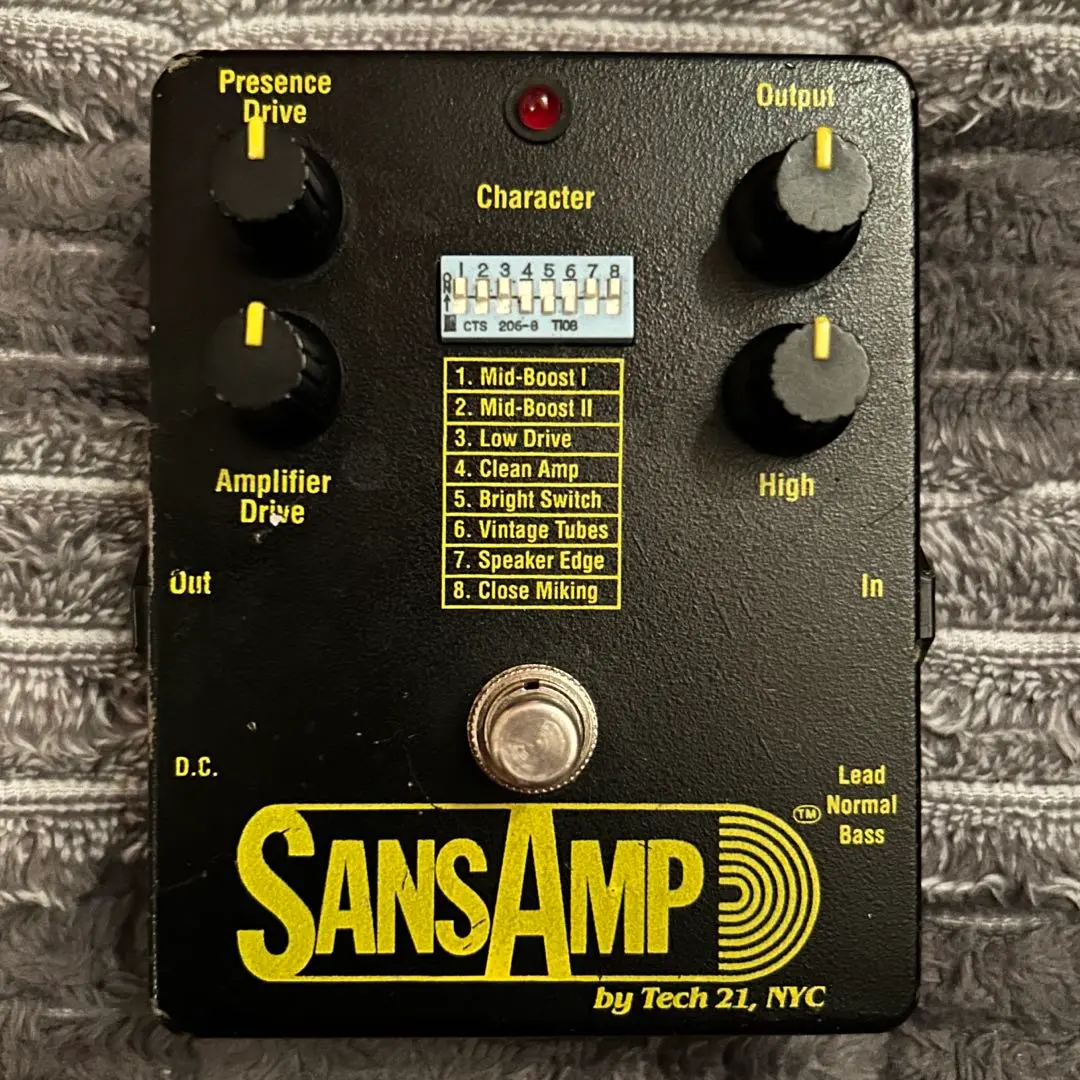 SansAmp Original(classicの表記なし)アンプシミュレーター SansAmp Classic | Harmonic-Sound