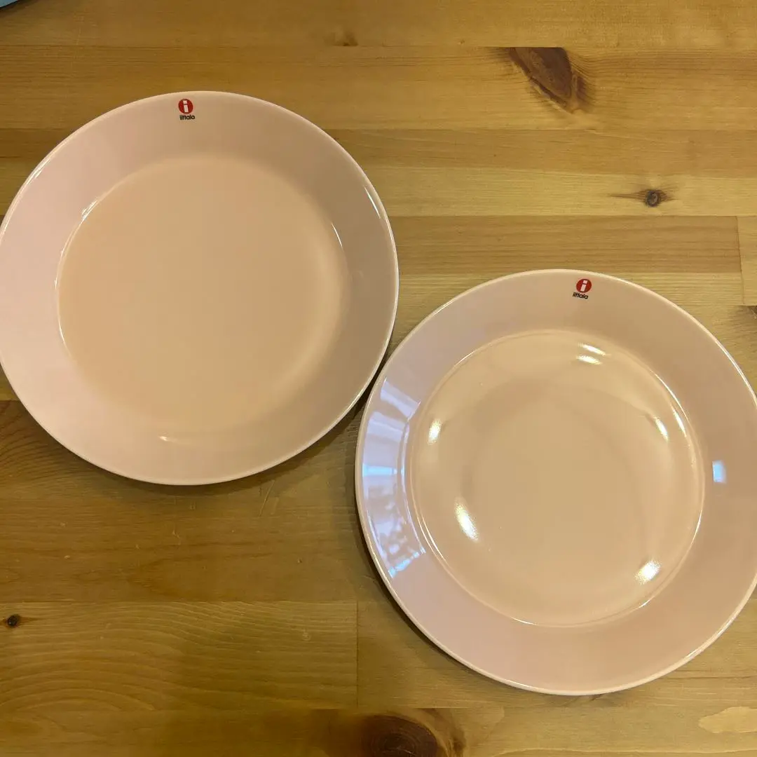 Iittala 盤子 21 公分 粉紅色 2 件組 的縮圖