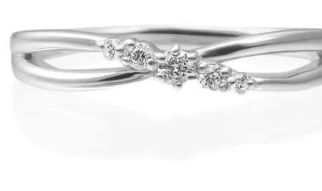 Thumbnail of 4°C Silver Twist Design Ring, Size 11