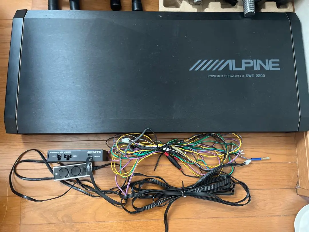 ALPINE SWE-2200、配線、アンプ一式セット 2025年最新】SWE-2200 配線の人気アイテム - メルカリ