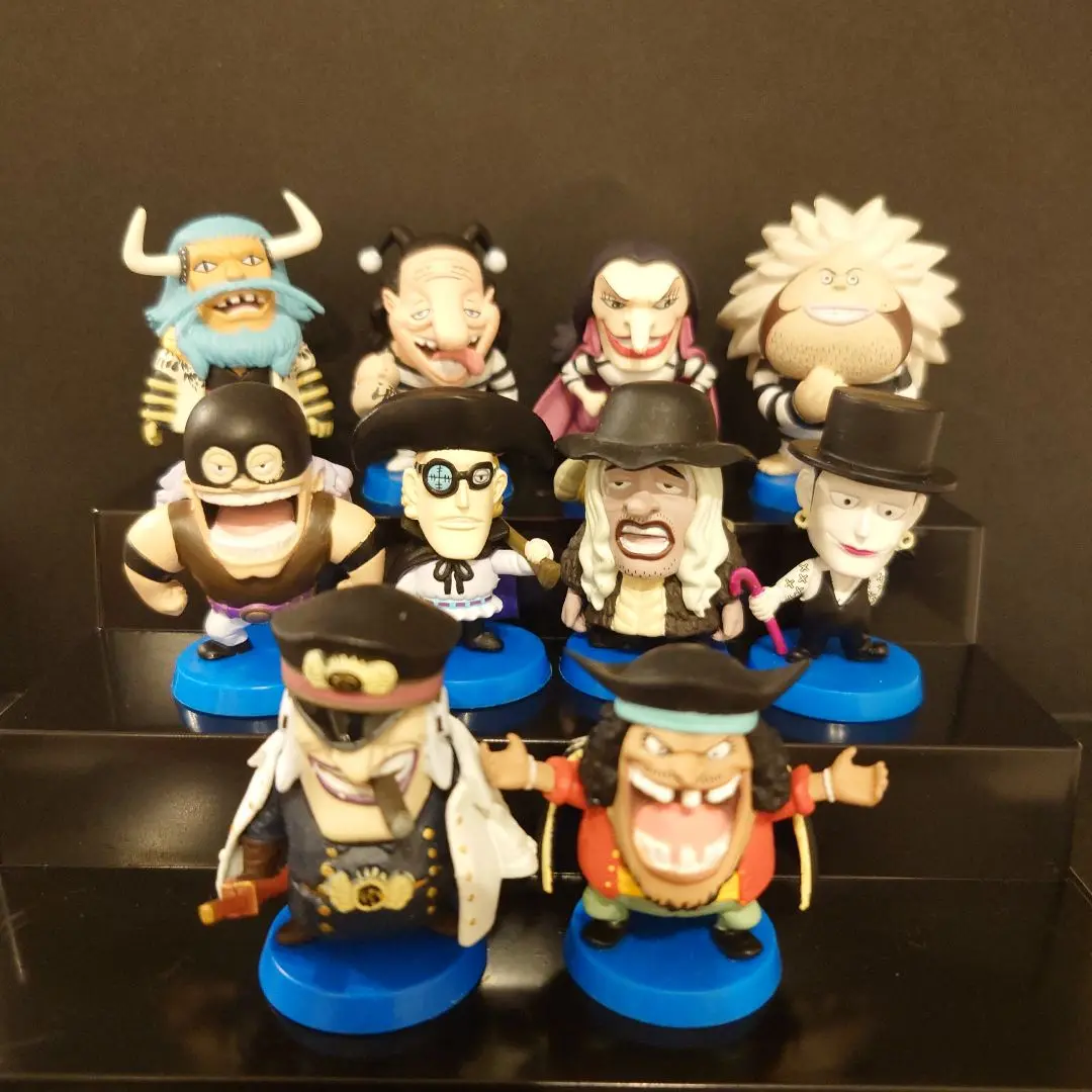 ONE PIECE - ワンピース　アニキャラヒーローズ   黒ひげ海賊団 ONE PIECE (ワンピース) フィギュア 5Pセット 黒ひげ海賊団