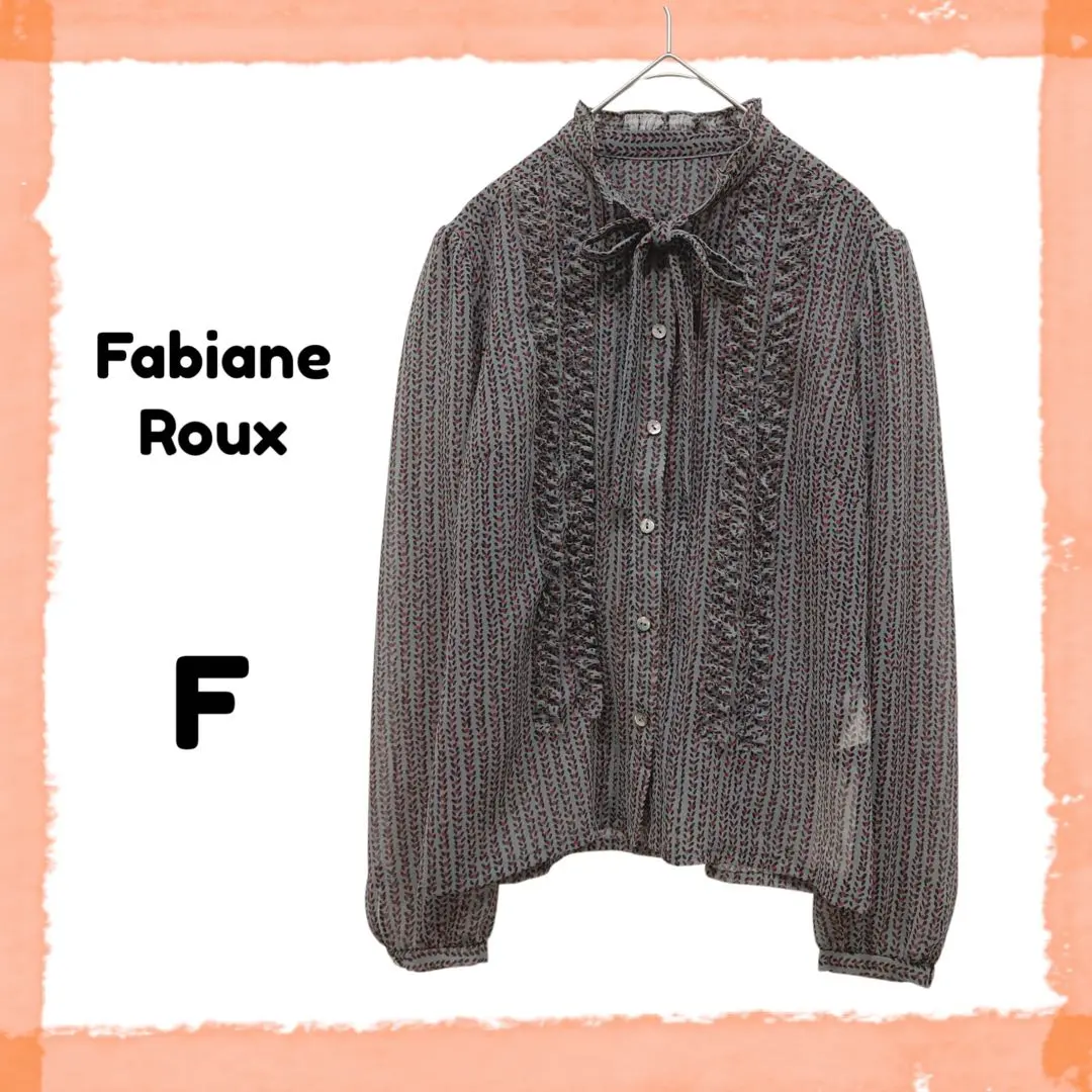 Fabiane Roux - 67NOWOS シャツ　ブラウス 2025年最新】Fabiane Roux レディース 長袖 シャツ・ブラウスの
