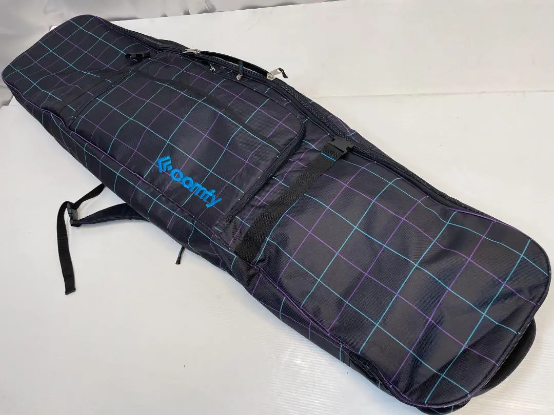 中古 comfyスノーボードバッグ 150cm 黒 ローラー付き 中古 comfyスノーボードバッグ 150cm 黒 ローラー付き