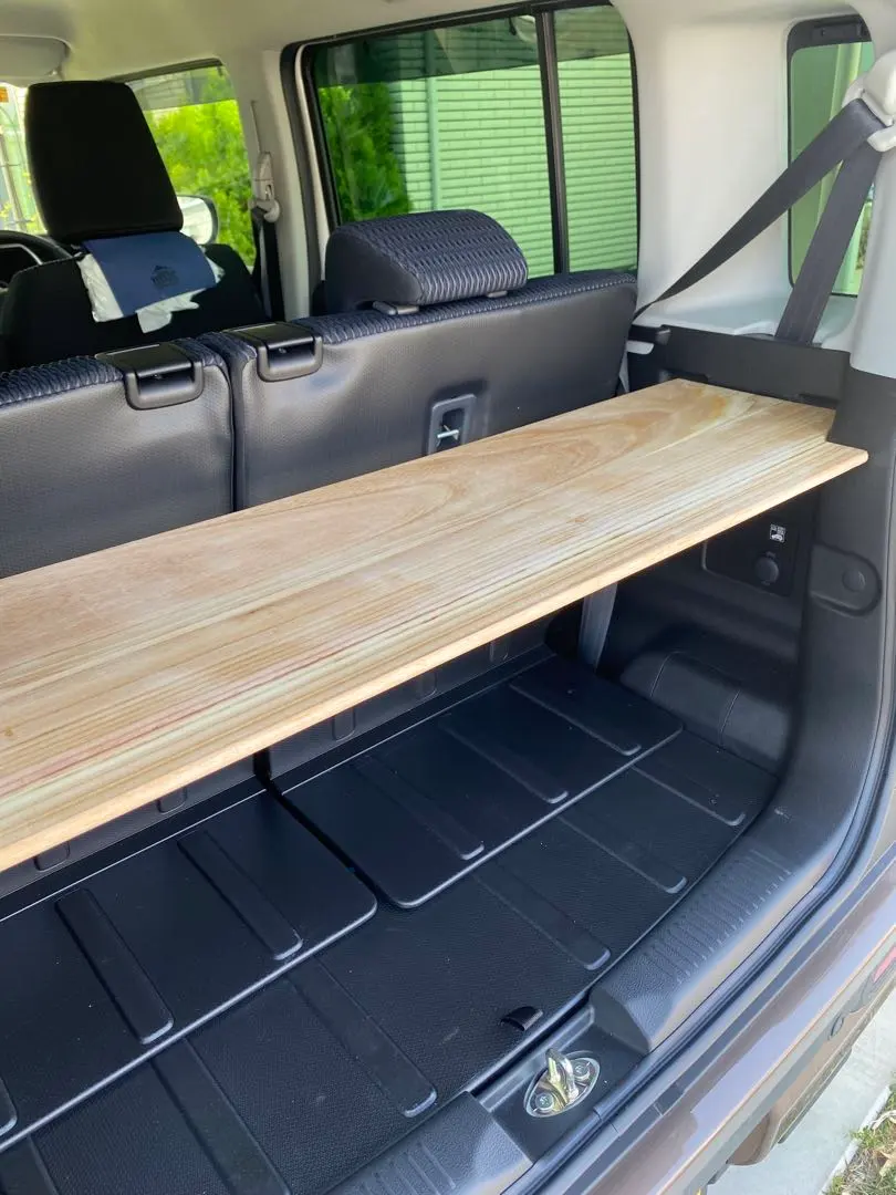 鈴木 新型Hustler用行李板 木製 塗裝完成 寬型 車宿26 的縮圖