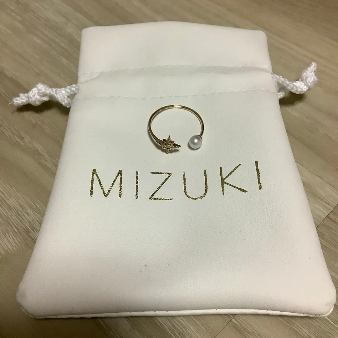 中古品　MIZUKI 一粒ダイヤ14KYGリング 2025年最新】MIZUKI 材質：ゴールド リング・指輪の人気アイテム